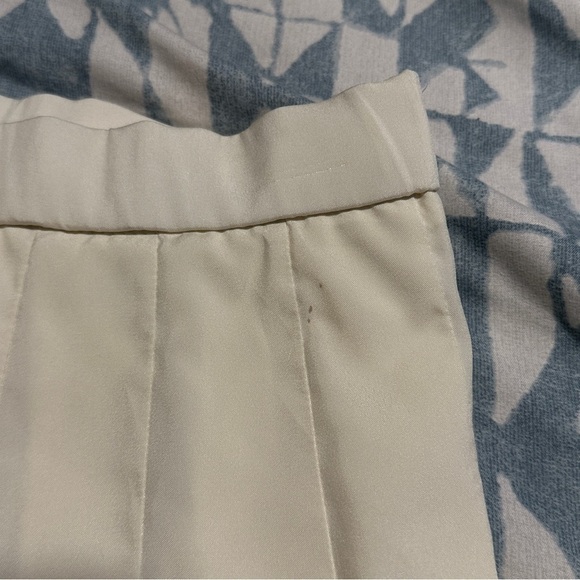 VTG White Zebra Print Pleated Tennis Skirt and Top Two Piece Set Mob Wife‎ - Picture 13 of 16